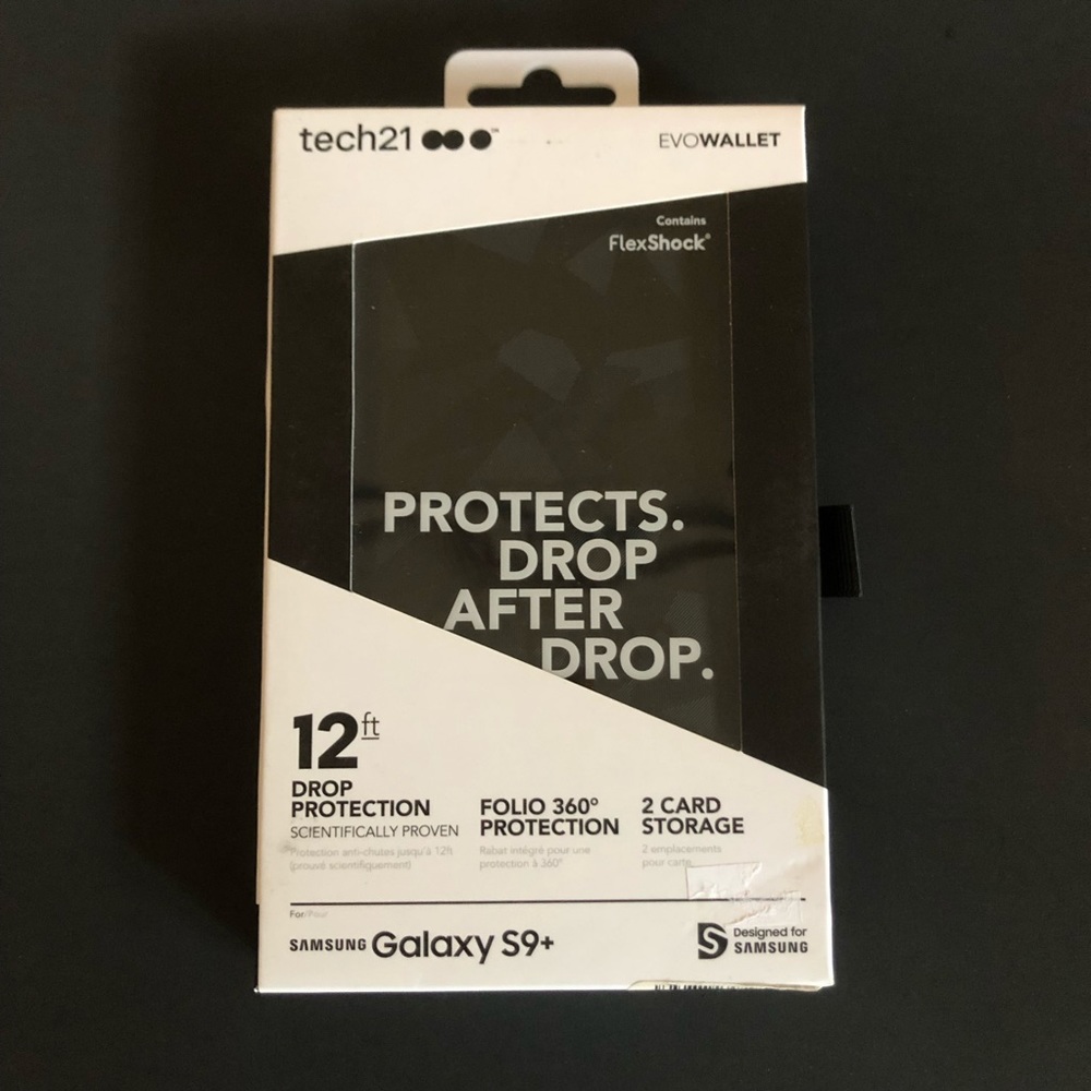 Tech 21 Samsung Galaxy S9+ Wallet Case NWT